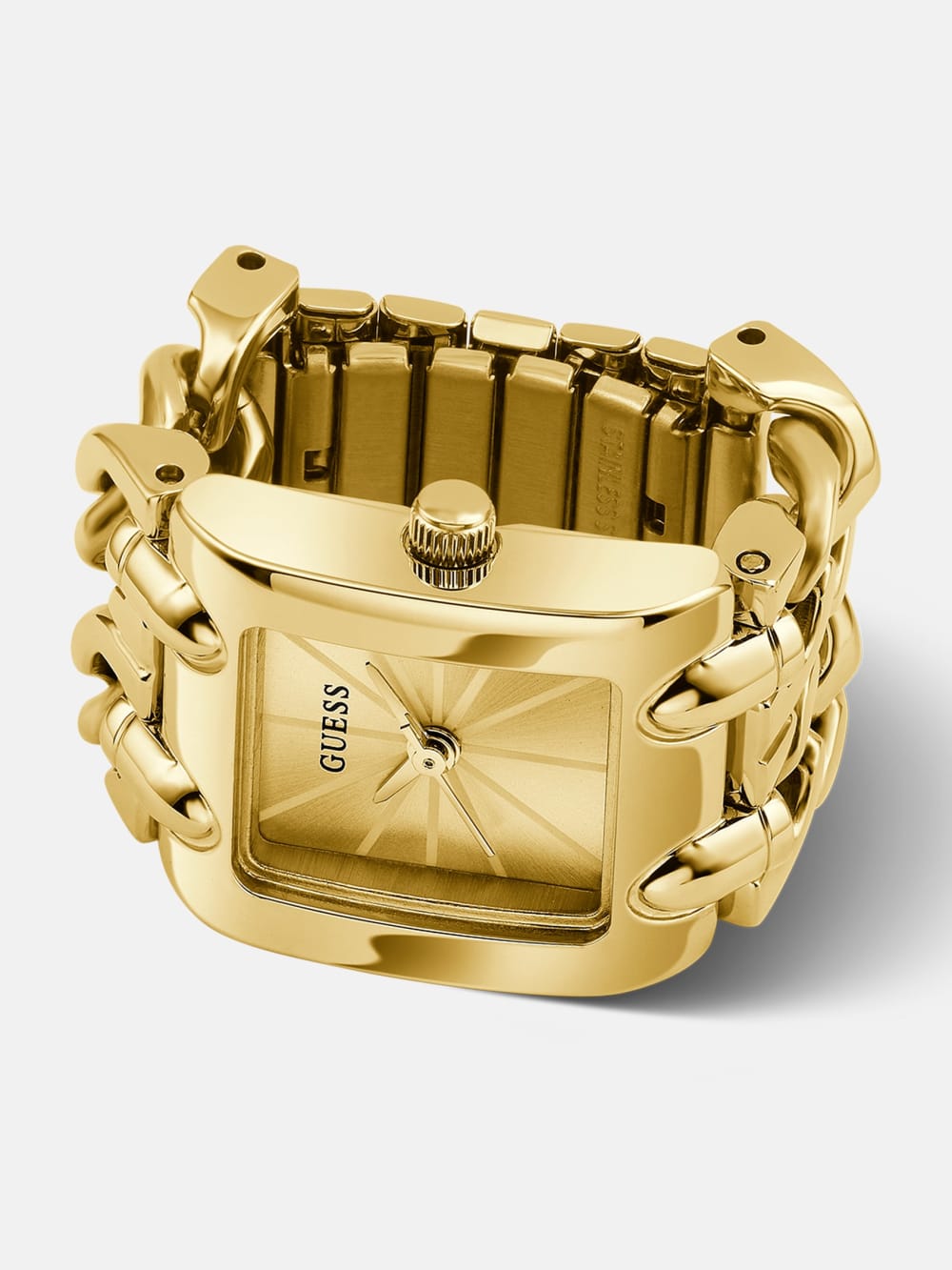 Stainless steel ring watch 19,5 mm