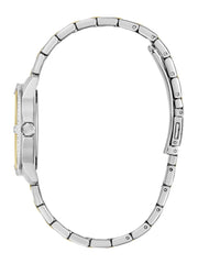 Crystal Stainless Steel analogue watch 32 mm