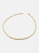 Gold-Tone Squared Links Necklace