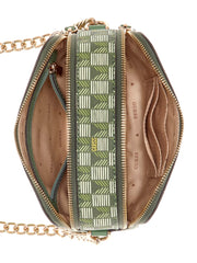 Signature Faux-Leather Camera Crossbody