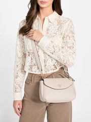Evie Saffiano Handbag