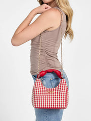 Mirema Woven Small Hobo Bag