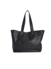 leather tote bag
