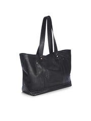 leather tote bag