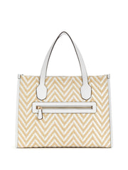 Silvana Chevron Tote