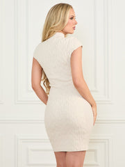 Hermione Cap Sleeve Sweater Dress