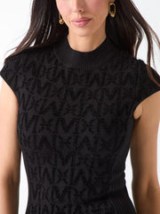 Hermione Cap Sleeve Sweater Dress