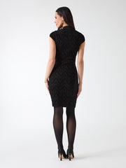 Hermione Cap Sleeve Sweater Dress