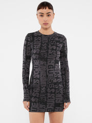 GUESS Originals Printed Mini Dress