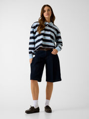 Striped polo