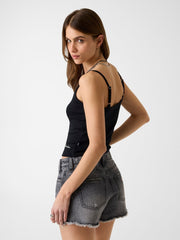 Viscose-blend tank top
