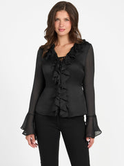 Sana Ruffle Top