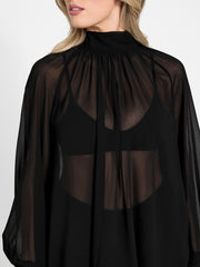 Eco Audrine Bow Blouse