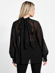 Eco Audrine Bow Blouse