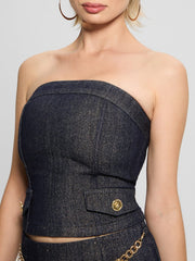 Chany Denim Corset