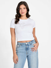 Logo Rhinestones t-shirt