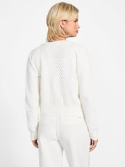 Textured cardigan