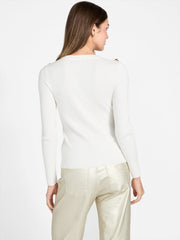 Viscose blend top