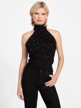 Eco Minara Rhinestone Sweater Top