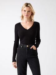 Eco Isa V-Neck Sweater Top