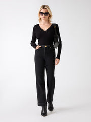 Eco Isa V-Neck Sweater Top