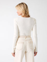 Eco Isa V-Neck Sweater Top