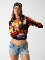 Printed sweatshirt Hysteric Glamour
