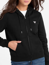Mini Patch Zip-Up Sweatshirt