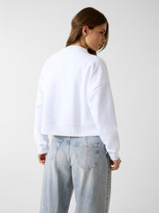 Cropped sweatshirt