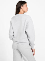 Crew neck logo sweatshirt