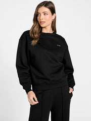 Crew neck logo sweatshirt