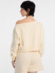 GUESS Originals Eco Boat-Neck Sweatshirt