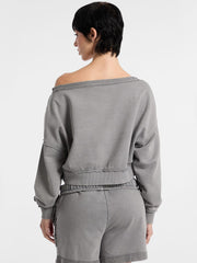 GUESS Originals Eco Boat-Neck Sweatshirt
