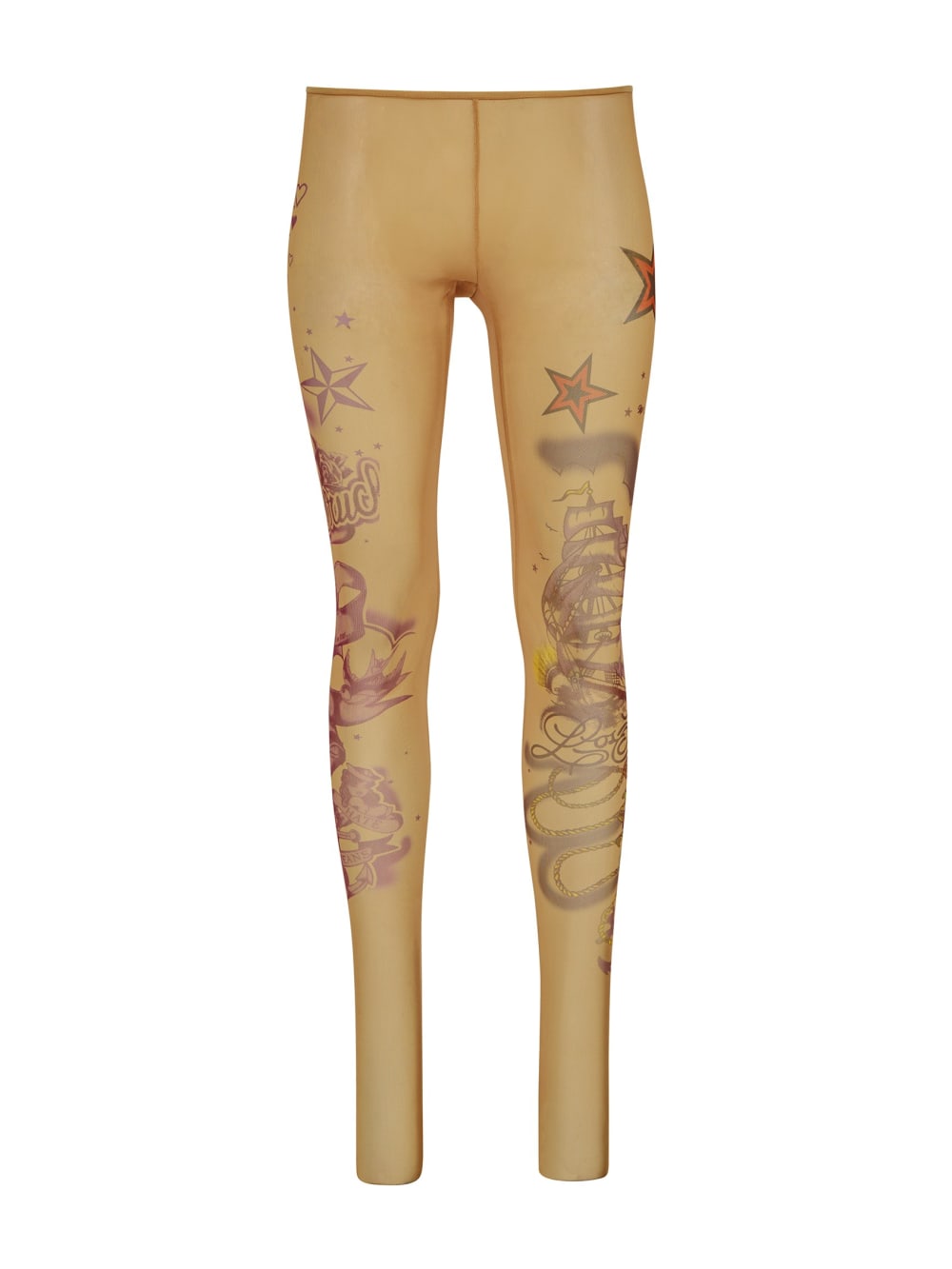 mesh leggings
