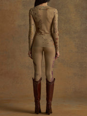 mesh leggings