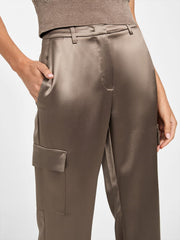 Megan Cargo Satin Pants