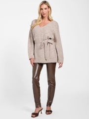 Prescilla Faux-Leather Leggings