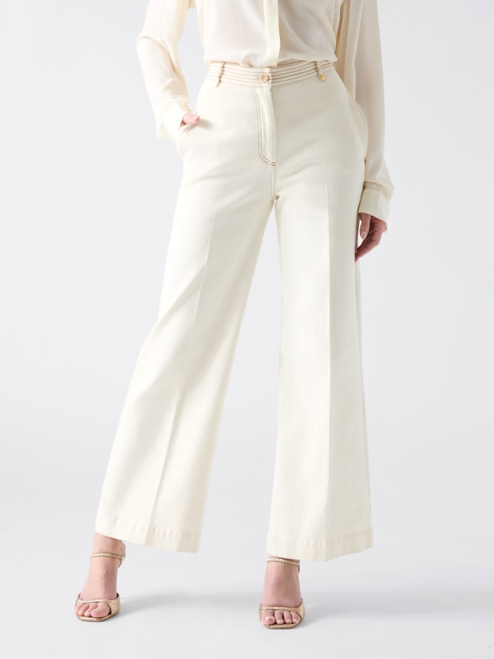 Naomi Wide-Leg Denim Pant