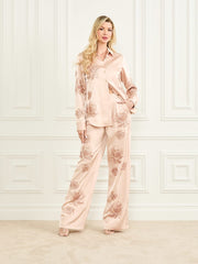 Gwen Embroidered Flower Pant