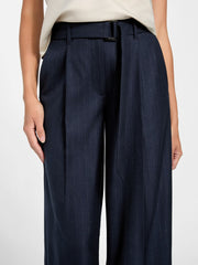 Eco Zanita Pinstripe Relaxed Pants