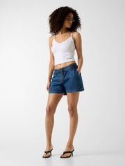 Denim shorts