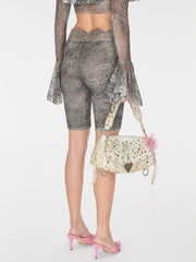 lace biker short