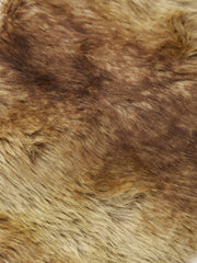 faux-fur skirt
