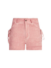 textured shorts