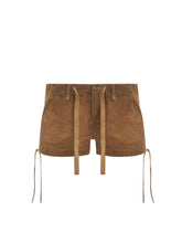 Washed Canvas Shorts