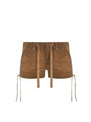 Washed Canvas Shorts