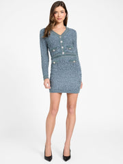 Sweater mini skirt