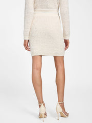Sweater mini skirt