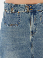 GUESS Originals Denim Midi Skirt