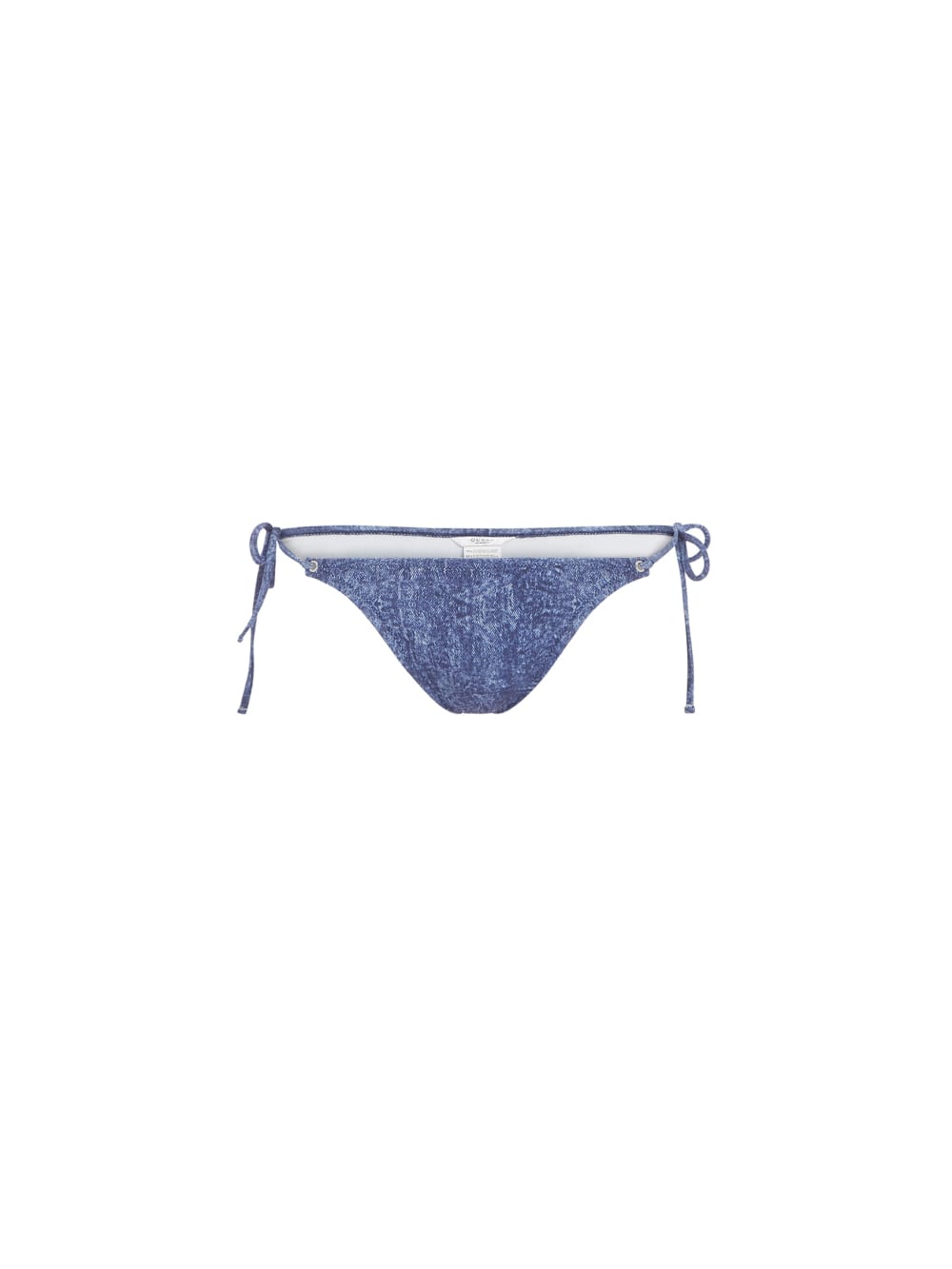Denim Print Triangle Swim Bottoms
